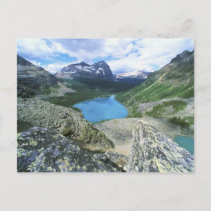 Postal Lago O'Hara, Yoho NP, BC, Canadá