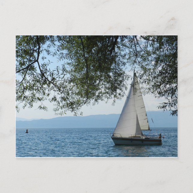 Postal Lago Ohrid, Macedonia (Anverso)