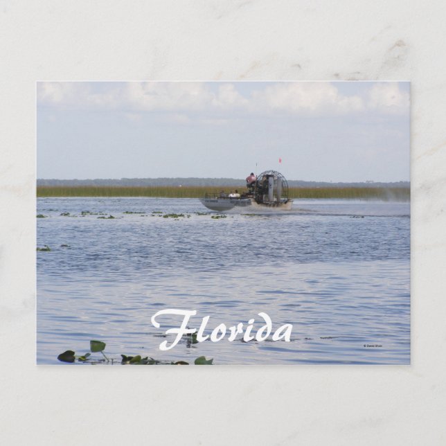 Postal Lago Oriental, Florida (Anverso)