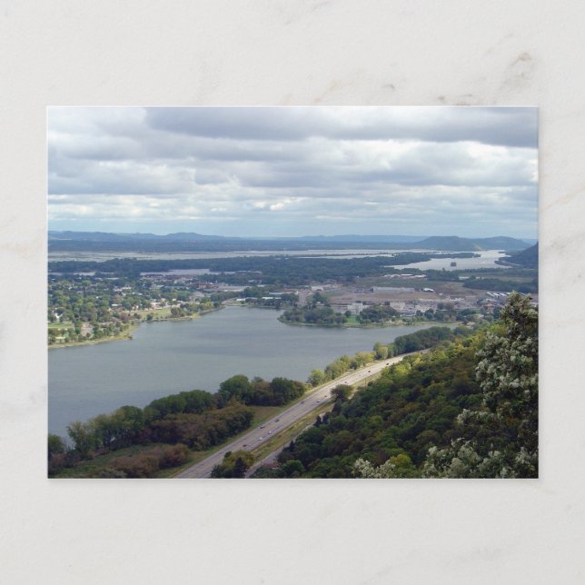 Postal Lago Oriental Winona - Winona, MN (Anverso)