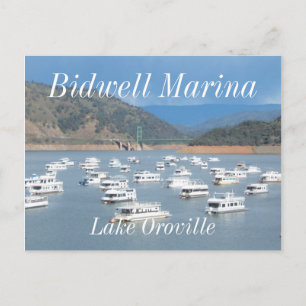 Postal Lago Oroville, Marina Bidwell