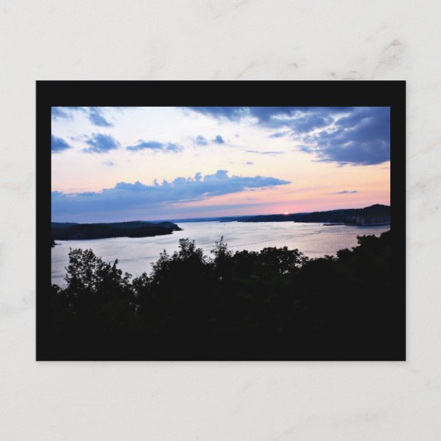 Postal Lago Ozark (Anverso)