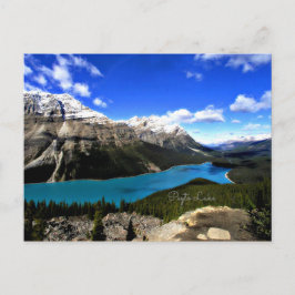Postal Lago Peyto, Rockies Canadienses
