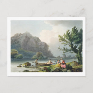Postal Lago philippe de Loutherbourg el de Wyndermere,