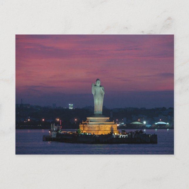 Postal Lago Postcard Hyderabad, India (Anverso)