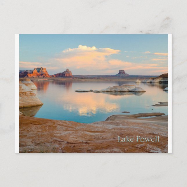 Postal Lago Powell (Anverso)