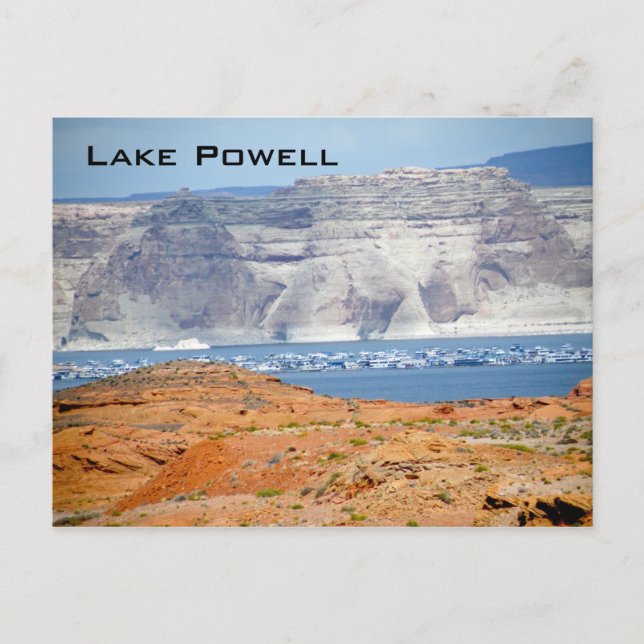 Postal Lago Powell (Anverso)