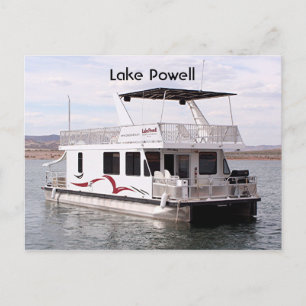 Postal Lago Powell: Houseboat, Arizona, Estados Unidos 9