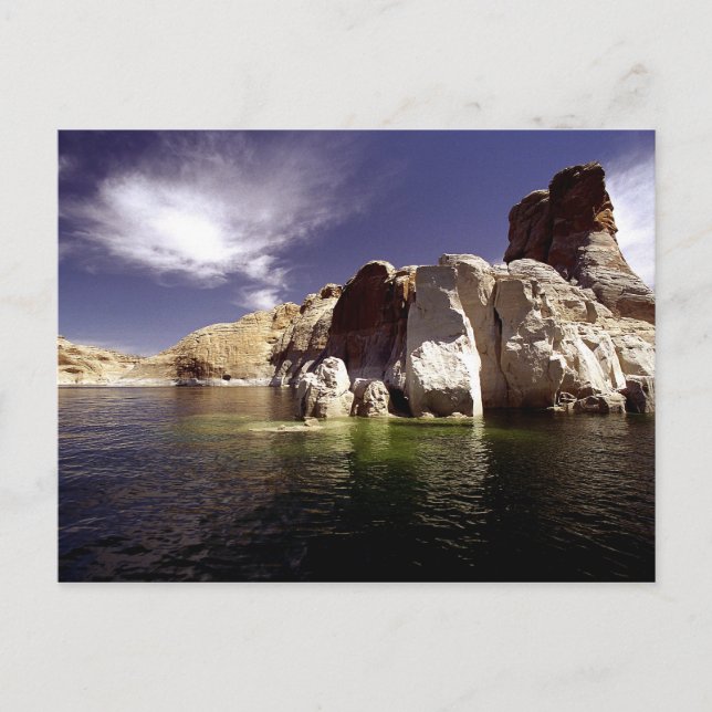 Postal Lago Powell Utah Postacard (Anverso)