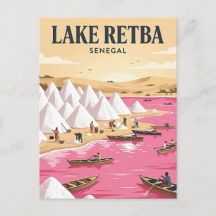 Postal Lago Retba, Dakar, Dakar