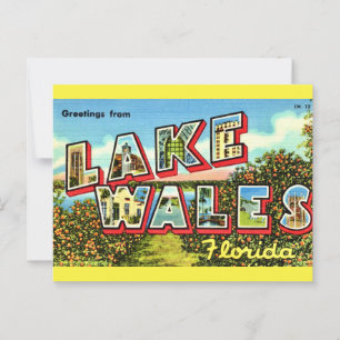 Postal Lago Retro Wales Florida