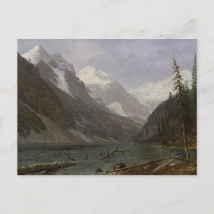Postal Lago Rockies Canadiense Louise   Albert Bierstadt
