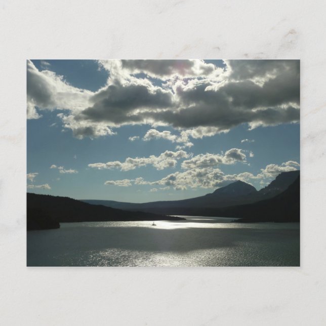 Postal Lago Saint Mary I en el Parque Nacional Glaciar (Anverso)