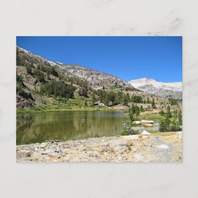 Postal Lago Shell, paso de Tioga, California (Anverso)