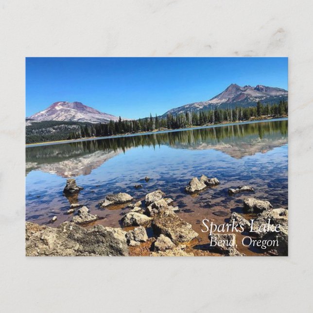 Postal Lago Sparks, Oregon (Anverso)