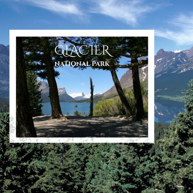 Postal Lago St. Mary, Parque Nacional Glacier (Subido por el creador)