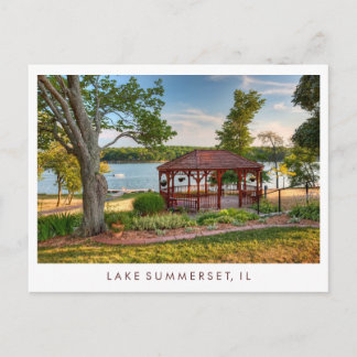 Postal Lago Summerset Illinois Gazebo