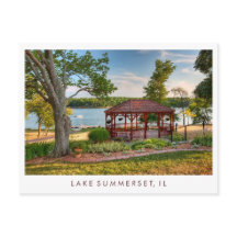 Lago Summerset Illinois Gazebo