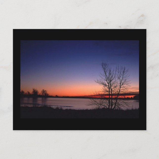 Postal Lago Sunrise (Anverso)