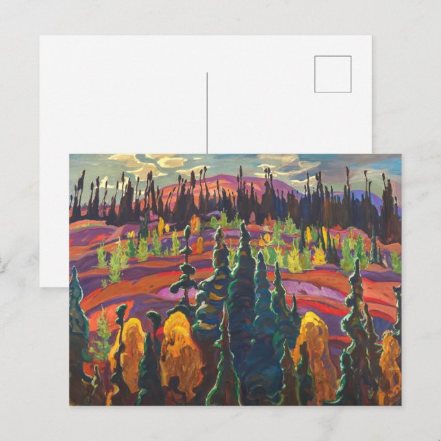 Postal Lago Superior | A. Y. Jackson | (Anverso / Reverso)