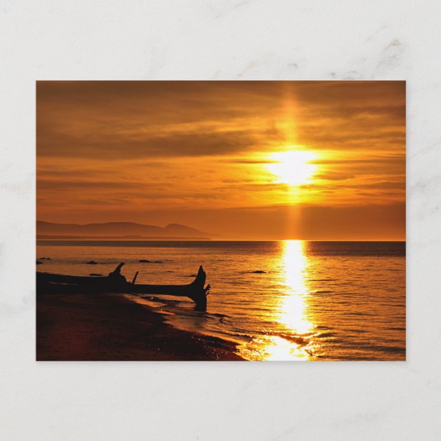 Postal Lago Superior Sunset (Anverso)