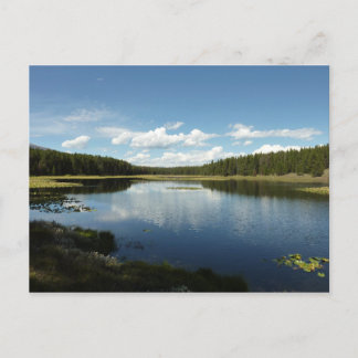 Postal Lago Swan II en el Parque Nacional Grand Teton