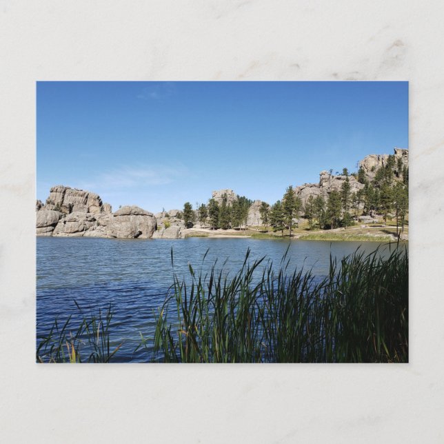 Postal Lago Sylvan, Black Hills, Custer, Dakota del Sur (Anverso)
