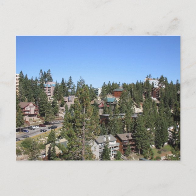 Postal Lago Tahoe (Anverso)