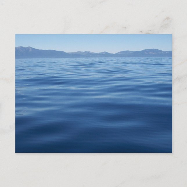 Postal Lago Tahoe (Anverso)