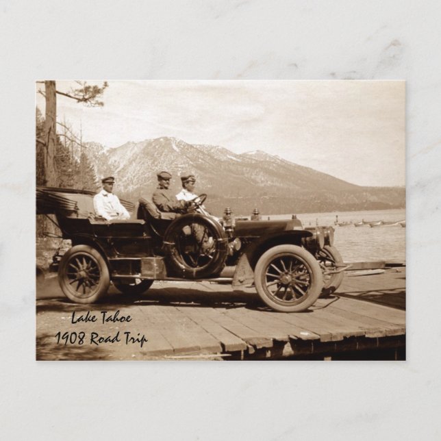 Postal Lago Tahoe (Anverso)