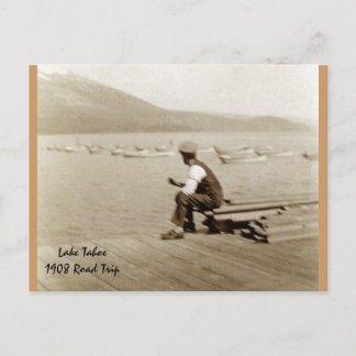 Postal Lago Tahoe - 1908