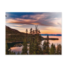 Lago Tahoe California en el Personalizable Sunset