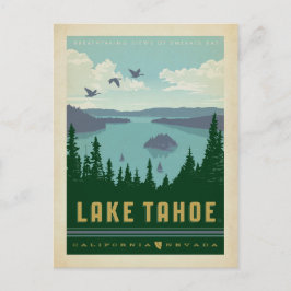 Postal Lago Tahoe | California y Nevada