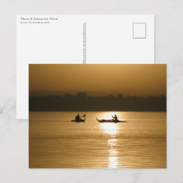 Postal Lago Tana Etiopía