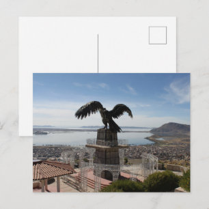 Postal Lago Titicaca Puno Perú