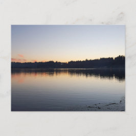 Postal Lago Tranquilo al Crepúsculo