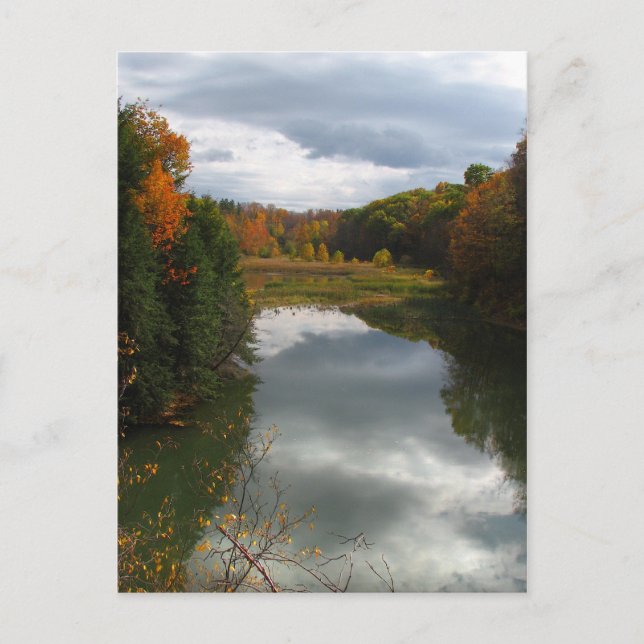 Postal Lago Treman (Anverso)