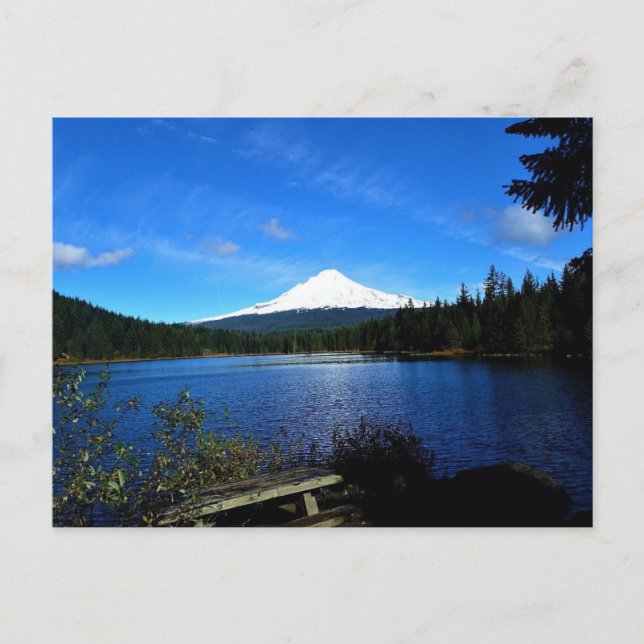 Postal Lago Trillium, OR (Anverso)