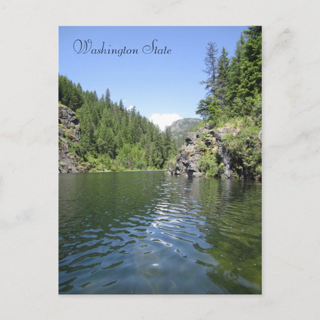 Postal Lago Trout (Anverso)