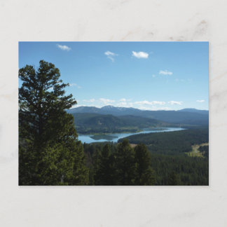 Postal Lago Two Ocean en el Parque Nacional Grand Teton
