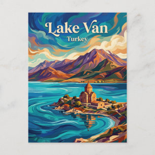 Postal Lago Van Turquía