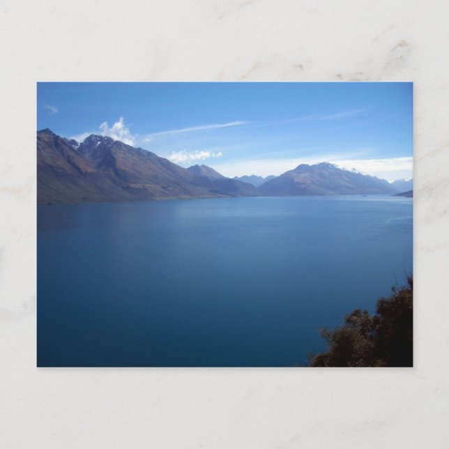Postal Lago Wakatipu (Anverso)