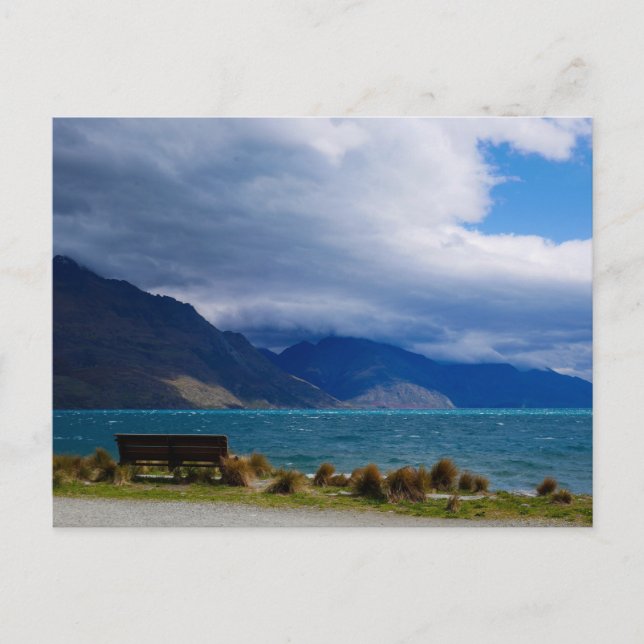 Postal Lago Wakatipu, Queenstown, Nueva Zelanda - Postcar (Anverso)