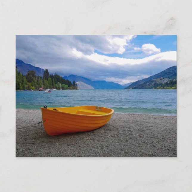 Postal Lago Wakatipu, Queenstown - Postcard (Anverso)