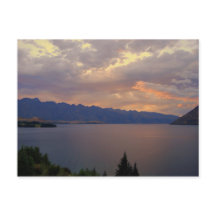 Lago Wakatipu Sunset, Queenstown, Nueva Zelanda