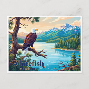 Postal Lago Whitefish Montana