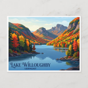 Postal Lago Willoughby Westmore Vermont