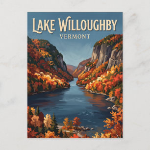 Postal Lago Willoughby Westmore Vermont