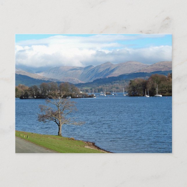 Postal Lago Windermere (Anverso)