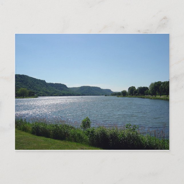 Postal Lago Winona - Winona, MN (Anverso)